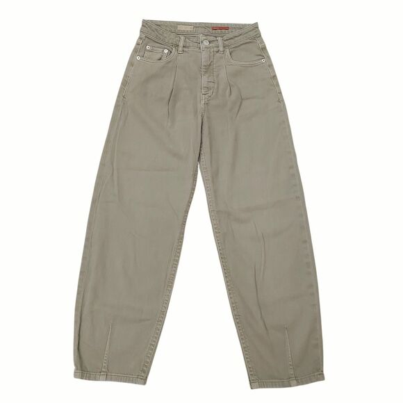 Anthropologie Denim - Anthropologie Pilcro The Breaker Jeans Womens 25 Light Green Barrel Retro Y2K